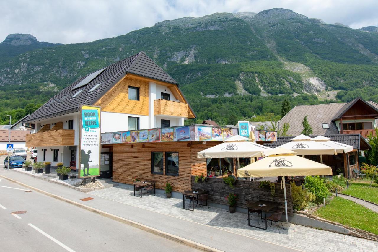 Hostel Soca Rocks Бовец Экстерьер фото