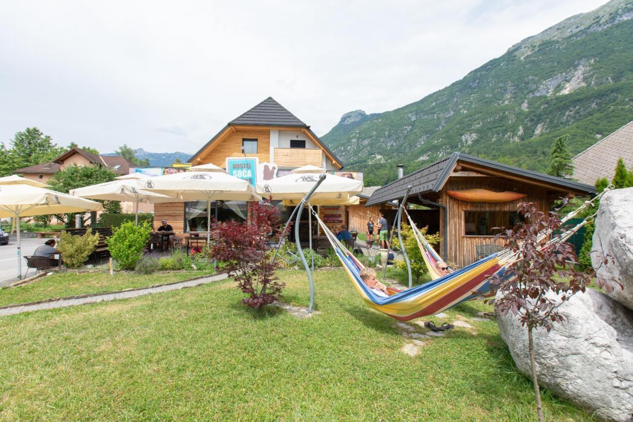 Hostel Soca Rocks Бовец Экстерьер фото