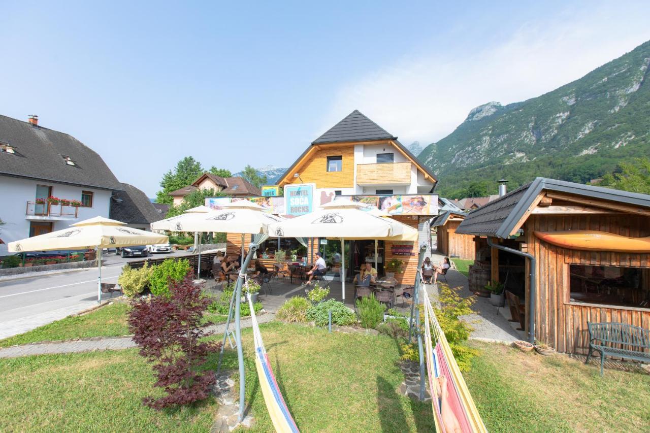 Hostel Soca Rocks Бовец Экстерьер фото